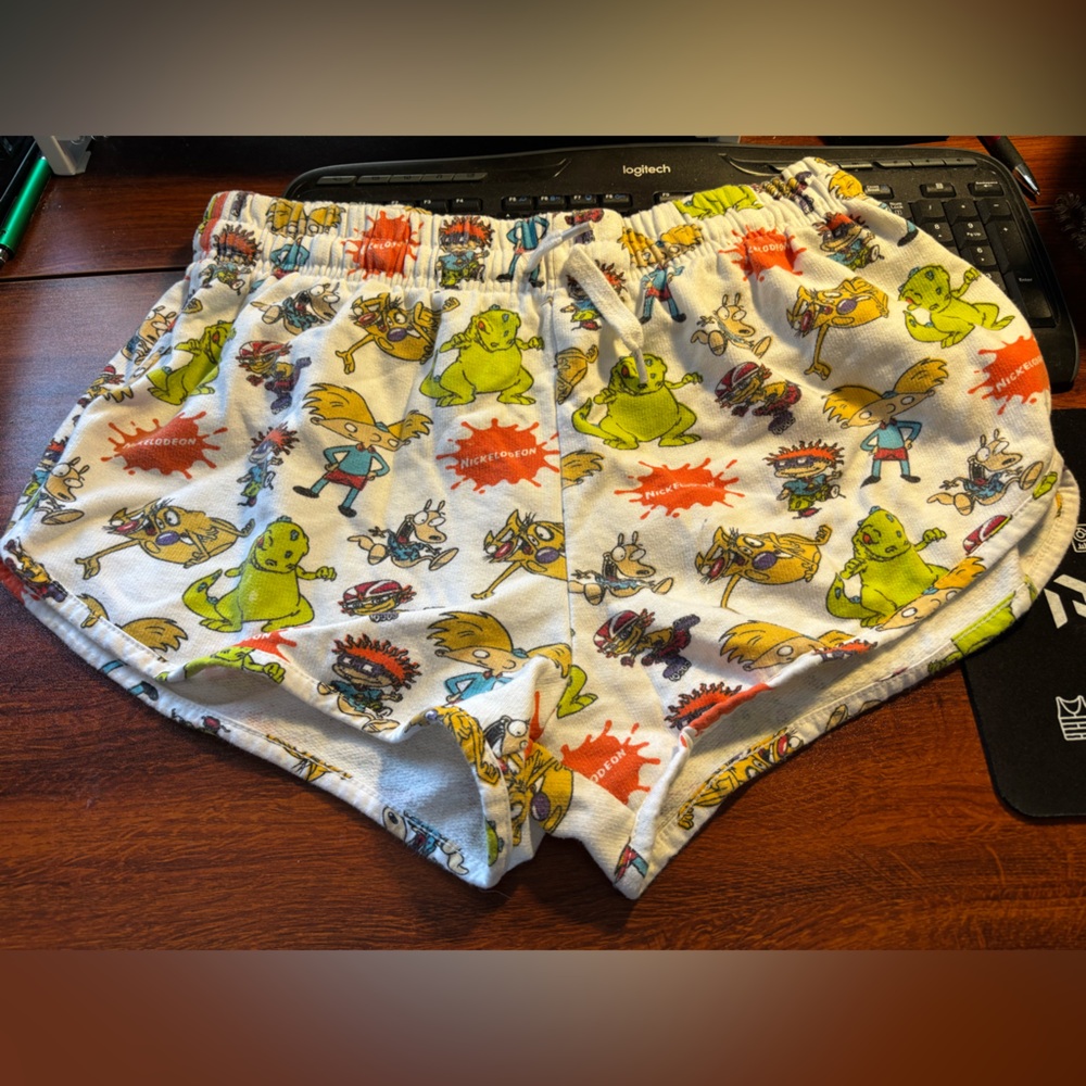 Nickelodeon Cartoon Print Shorts